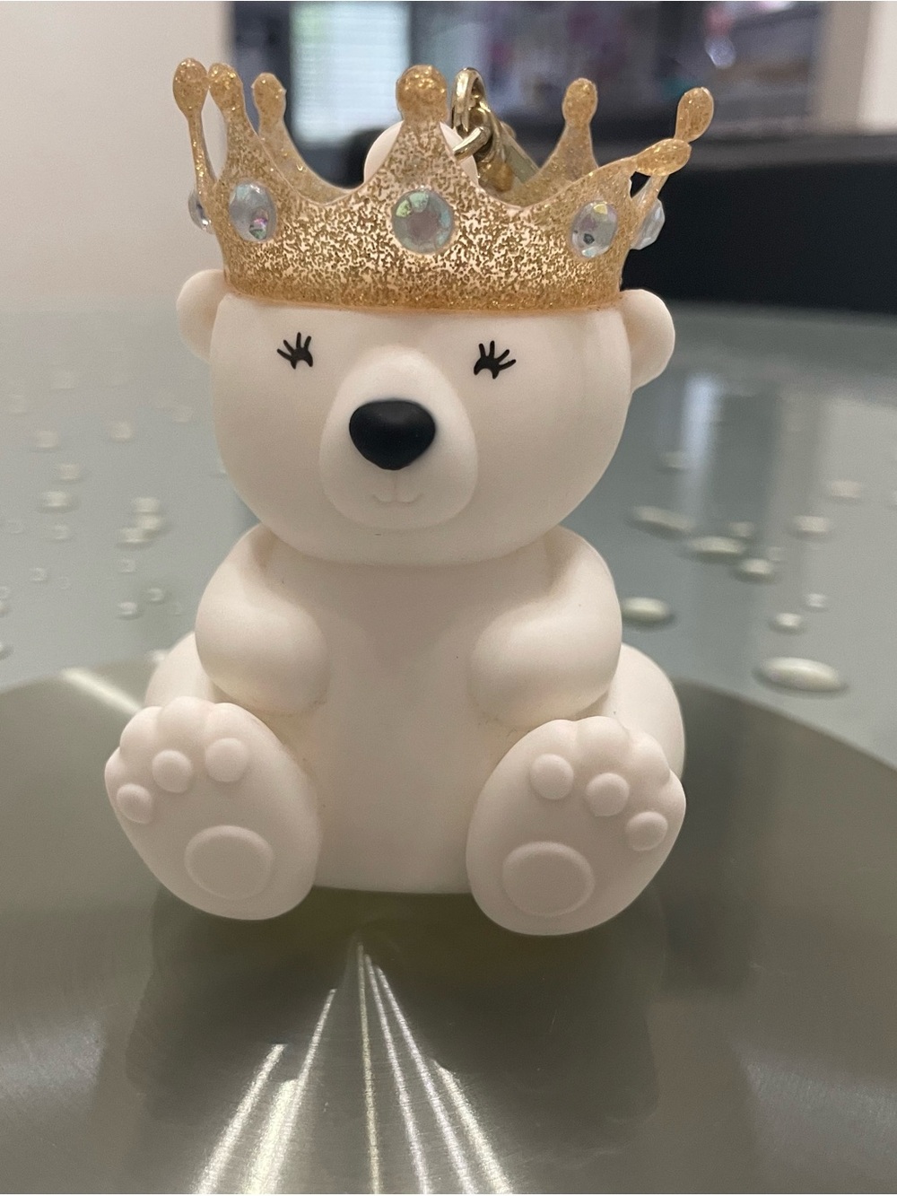 Bath and Body Works Royal Bear PocketBac holder keychain